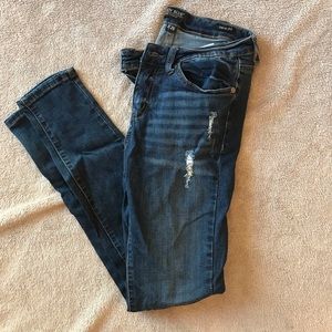Judy Blue Distressed Skinny Jeans Size 3/26
